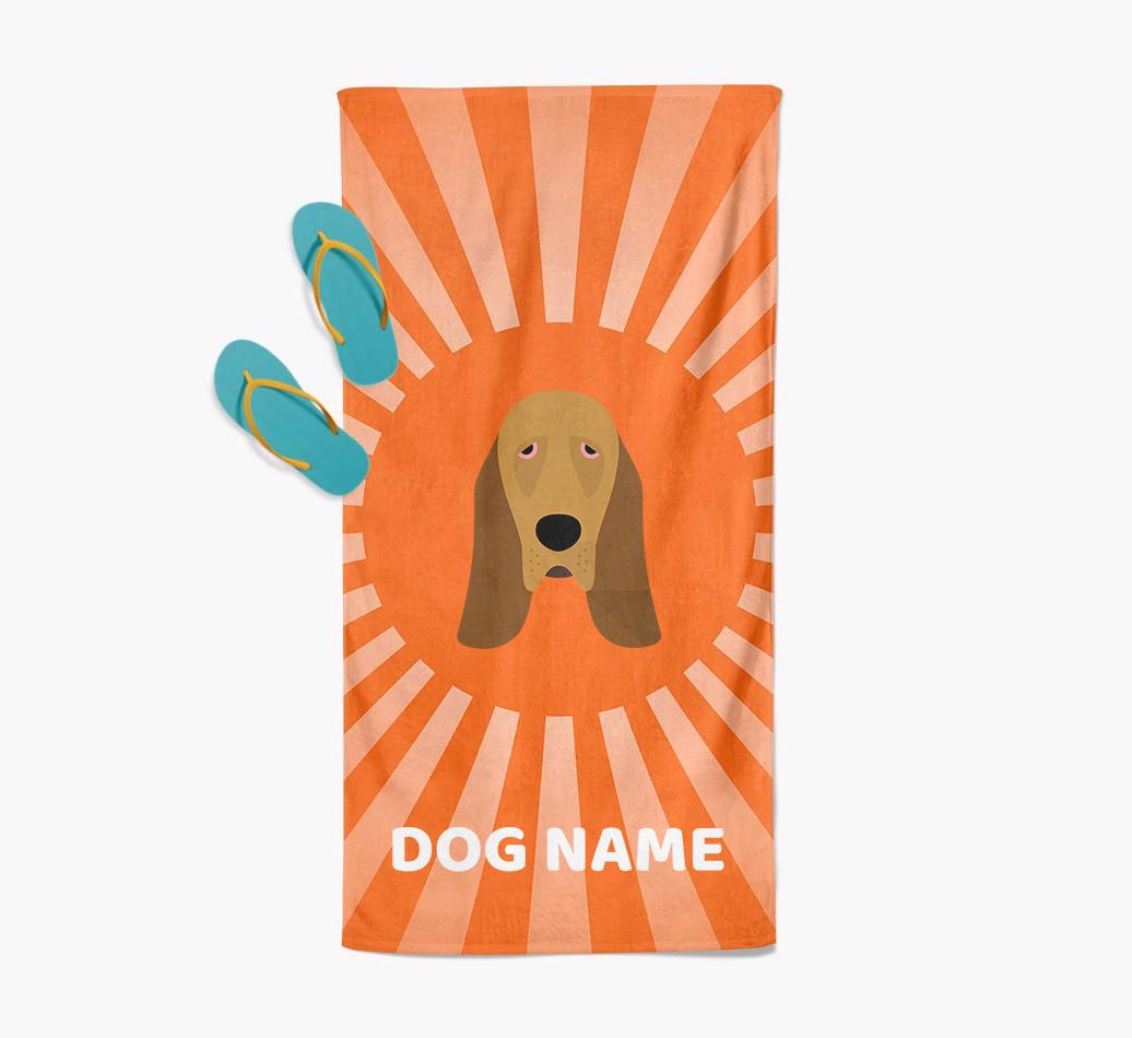 'Rays' - Personalized {breedFullName} Towel
