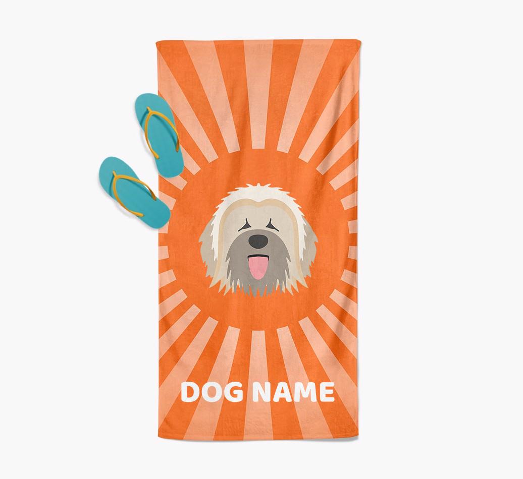 'Rays' - Personalized {breedFullName} Towel