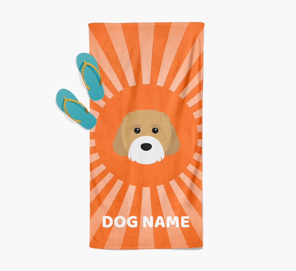 'Rays' - Personalized {breedFullName} Towel