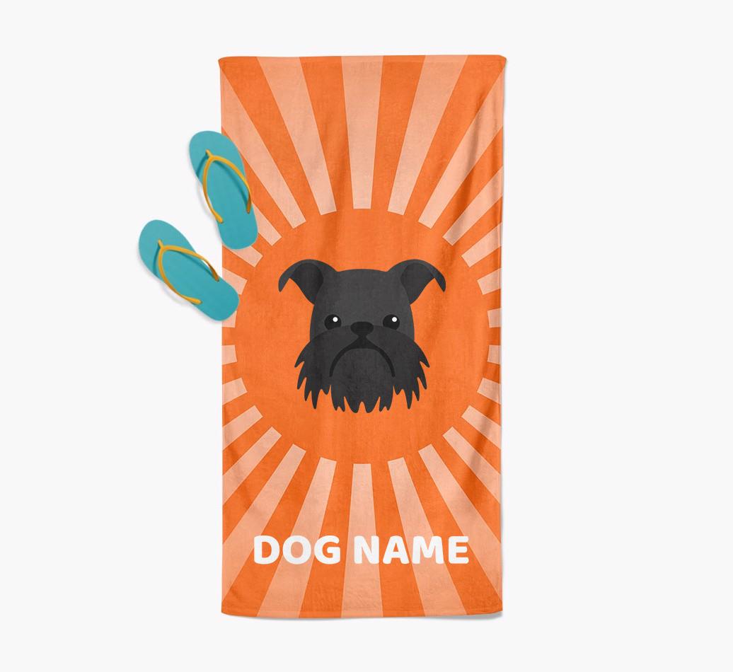 'Rays' - Personalized {breedFullName} Towel