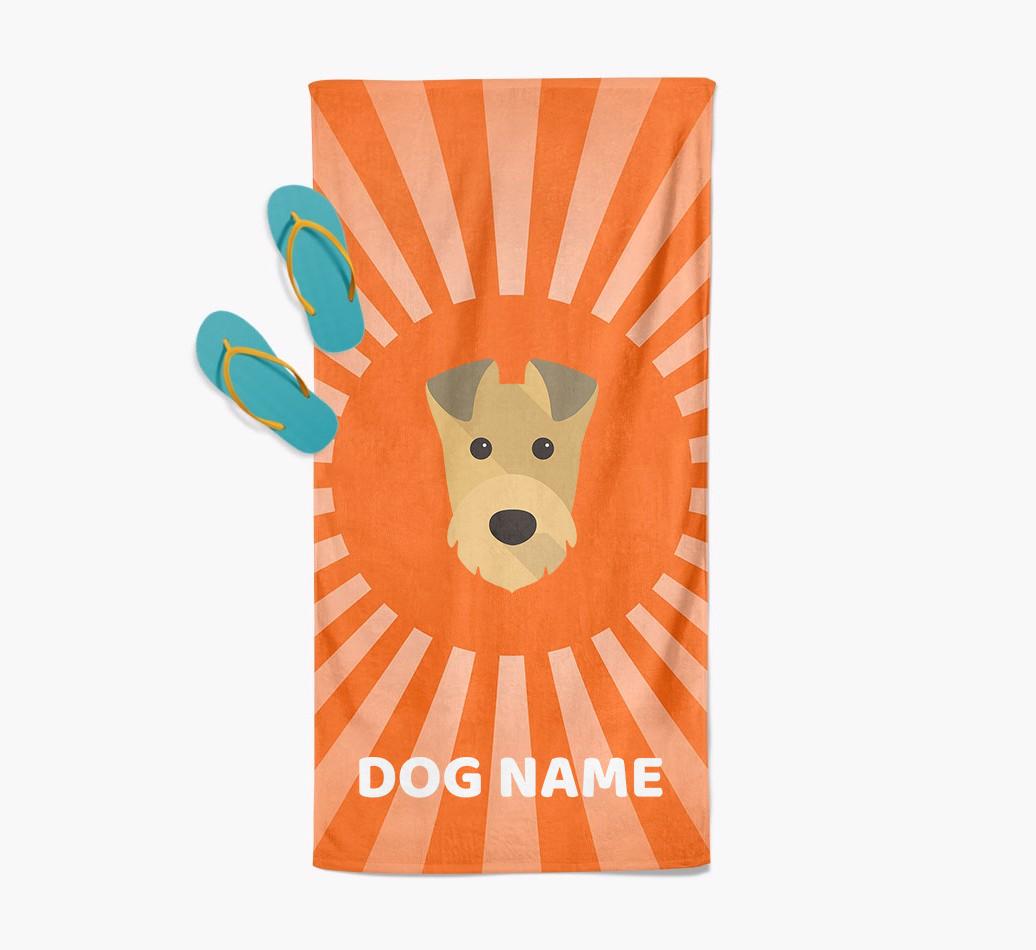 'Rays' - Personalized {breedFullName} Towel