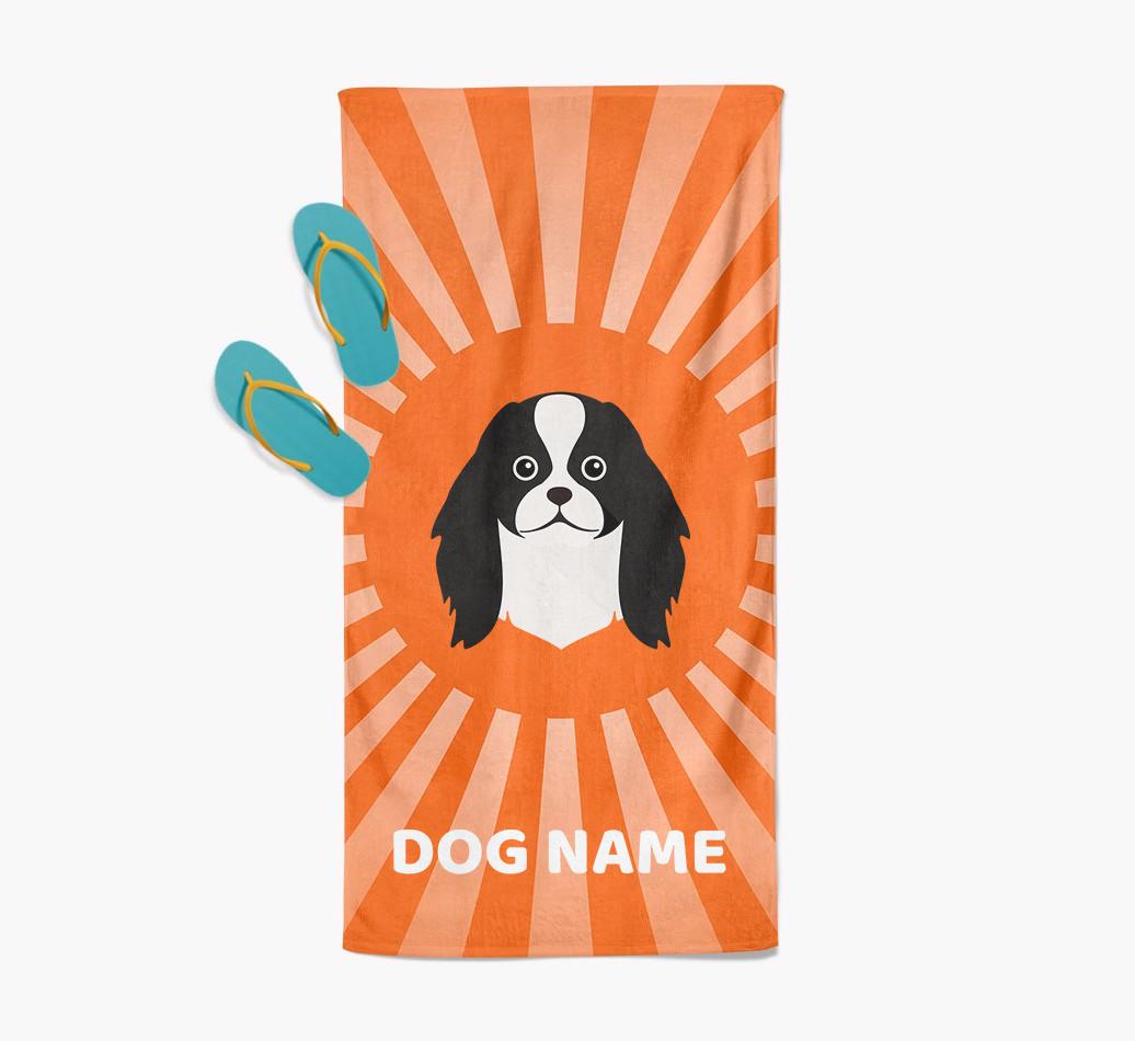 'Rays' - Personalized {breedFullName} Towel