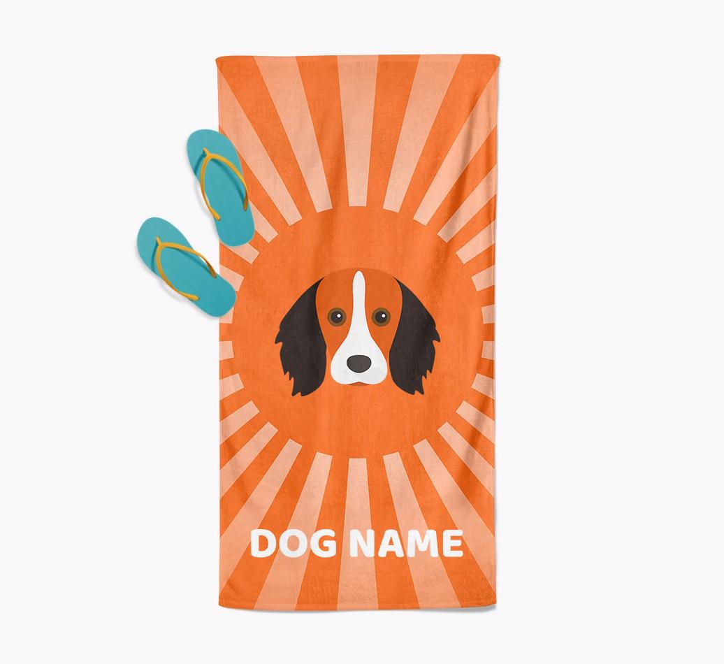 'Rays' - Personalized {breedFullName} Towel