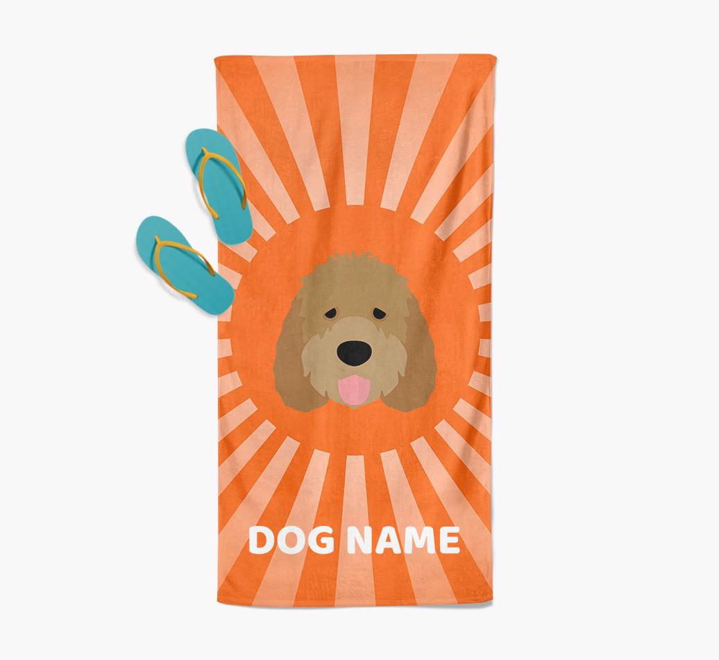 'Rays' - Personalized {breedFullName} Towel