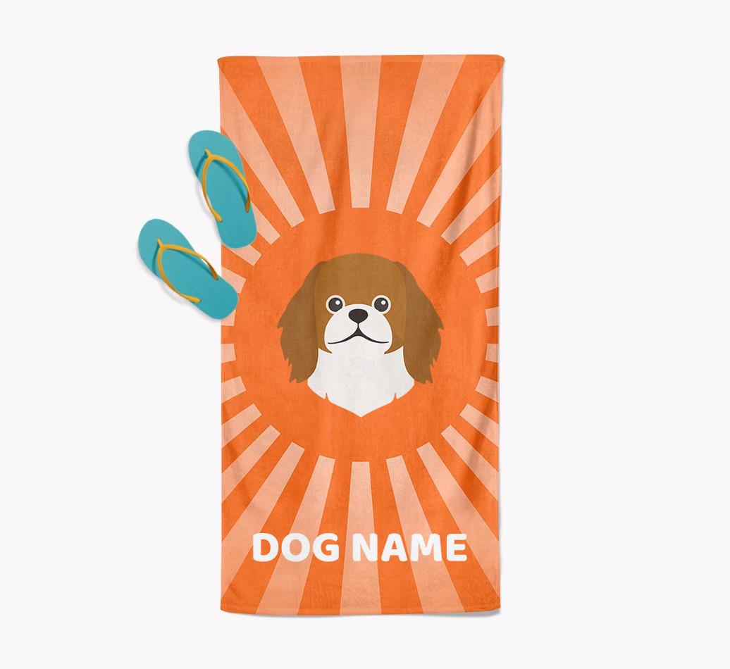 'Rays' - Personalized {breedFullName} Towel