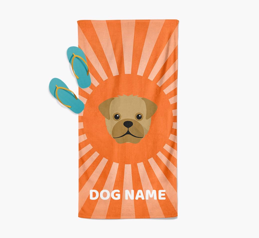 'Rays' - Personalized {breedFullName} Towel