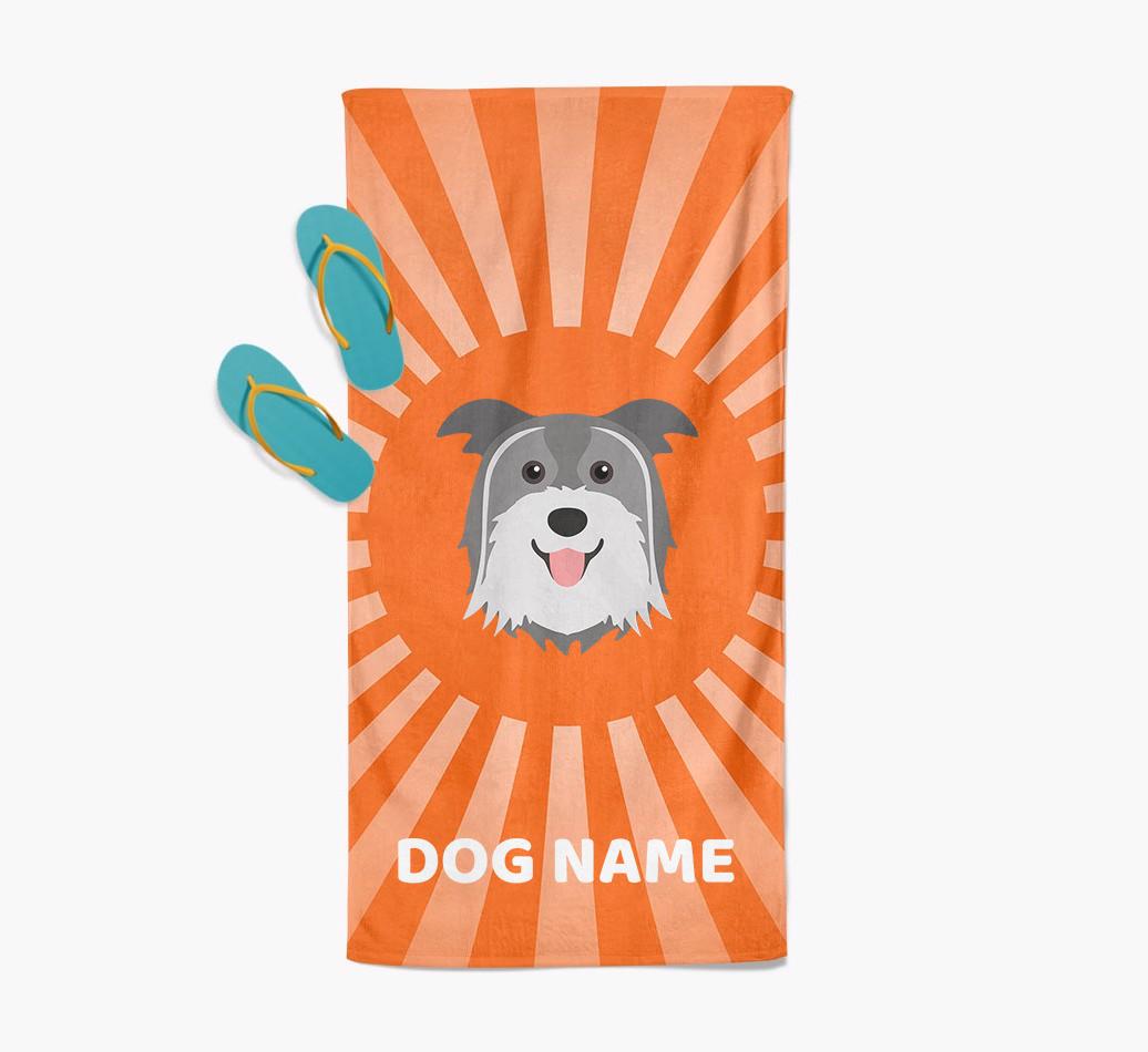 'Rays' - Personalized {breedFullName} Towel