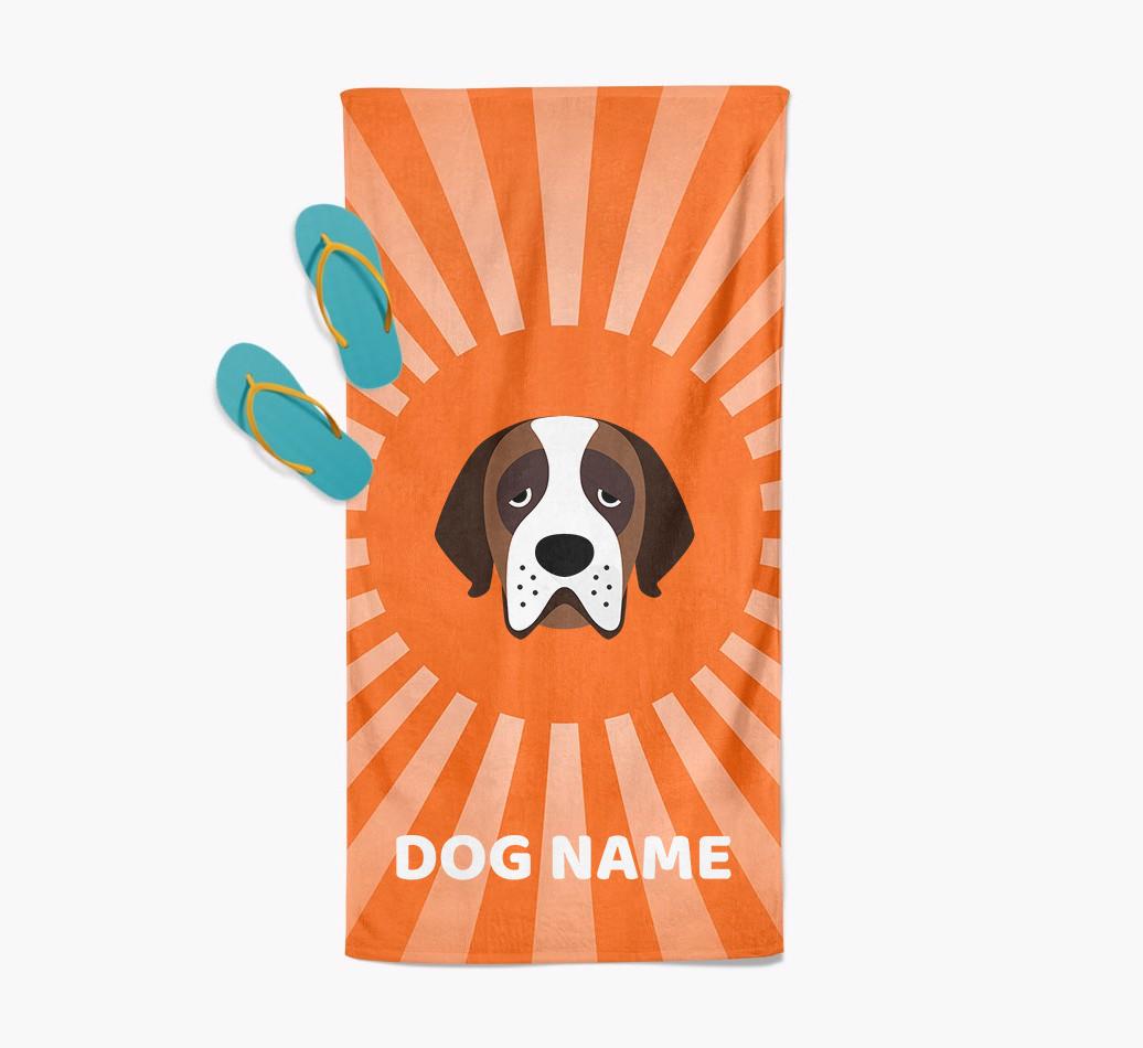 'Rays' - Personalized {breedFullName} Towel