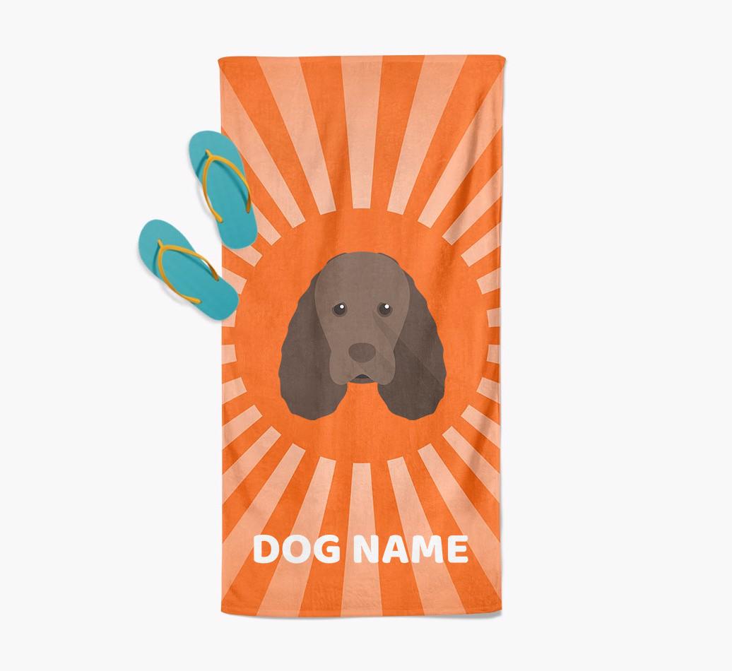 'Rays' - Personalized {breedFullName} Towel