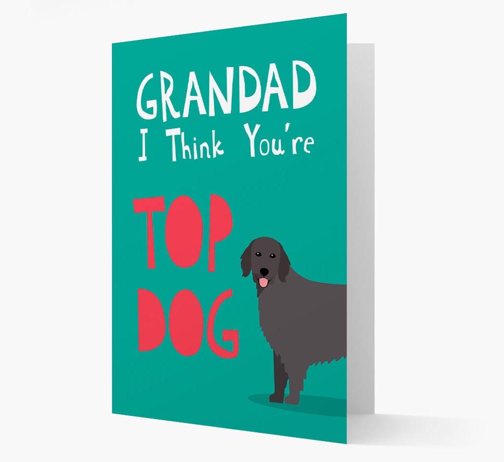 Grandad You're Top Dog: Personalised {breedFullName} Card