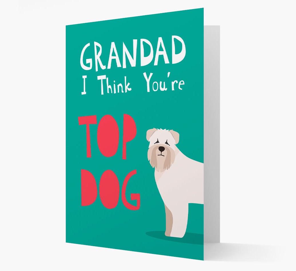 Grandad You're Top Dog: Personalised {breedFullName} Card