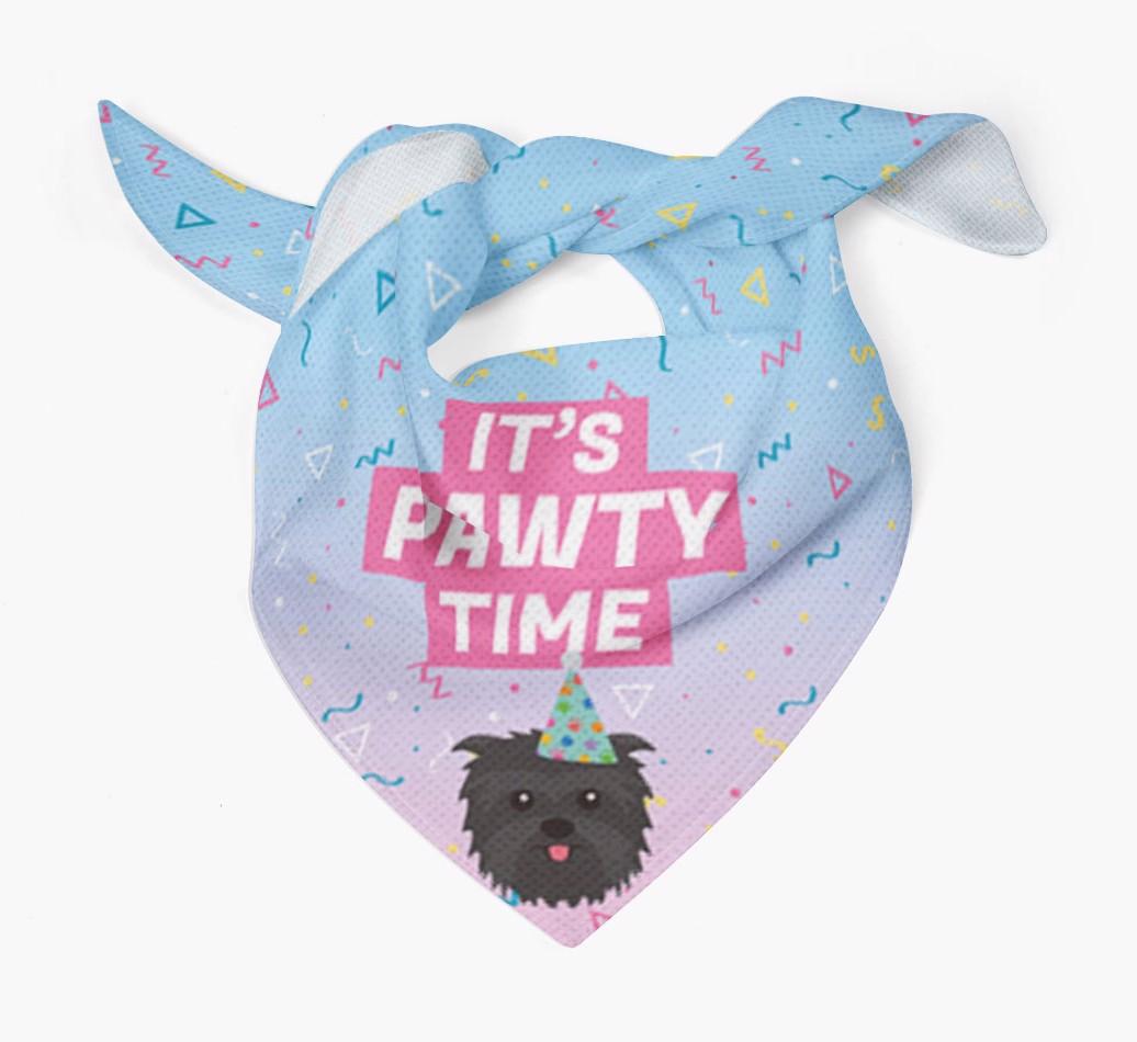 It's Pawty Time: Personalized {breedFullName} Bandana