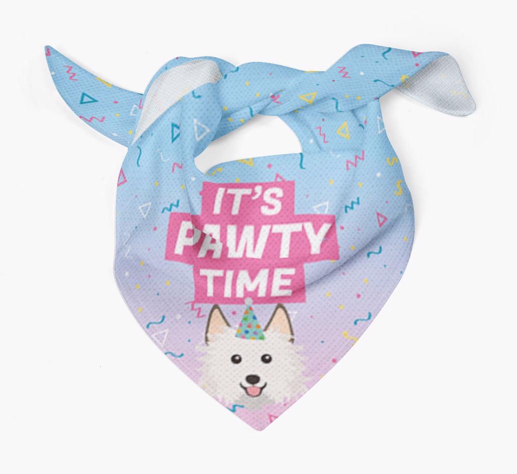 It's Pawty Time: Personalized {breedFullName} Bandana