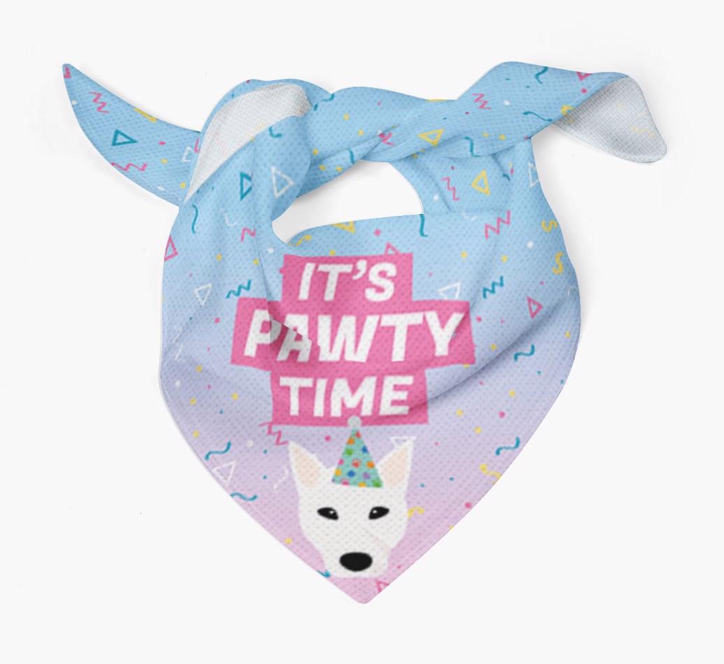 It's Pawty Time: Personalized {breedFullName} Bandana