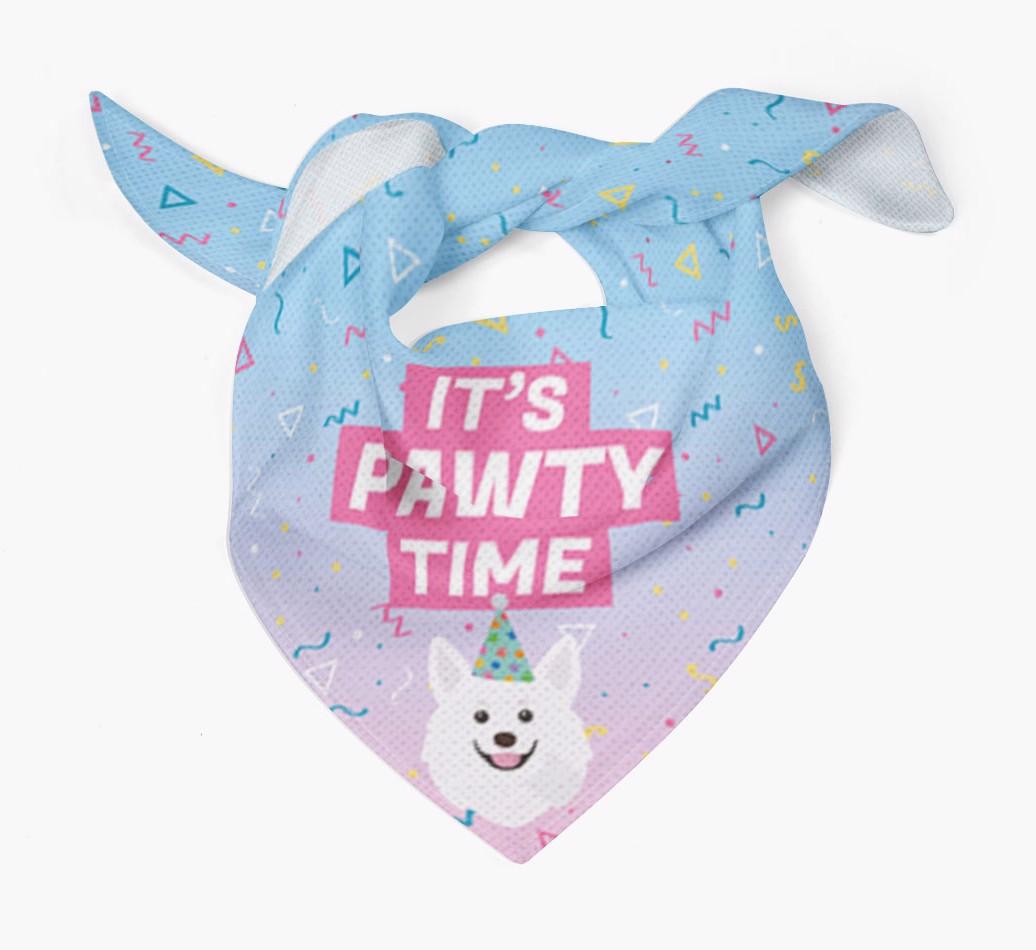 It's Pawty Time: Personalized {breedFullName} Bandana