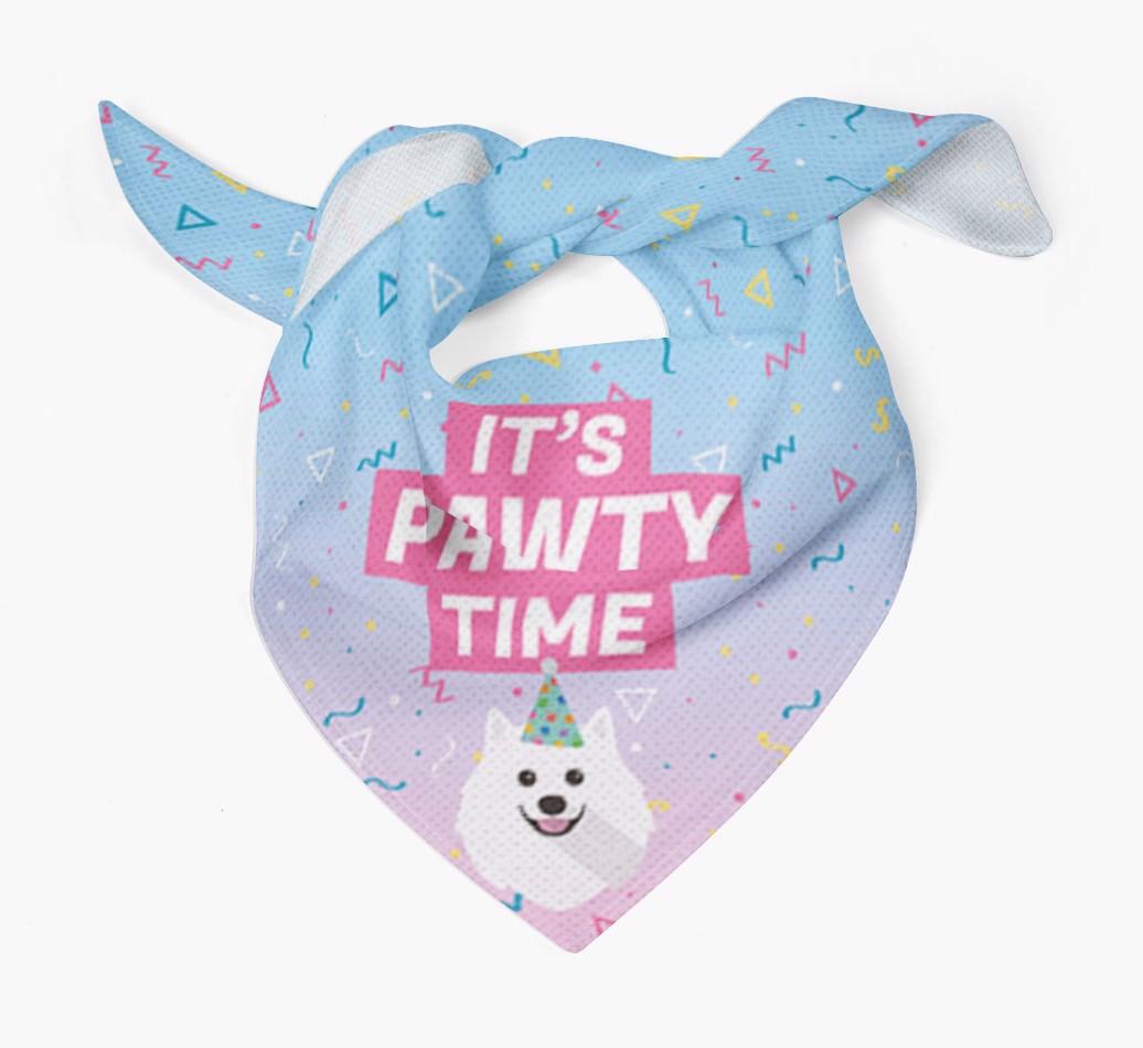 It's Pawty Time: Personalized {breedFullName} Bandana