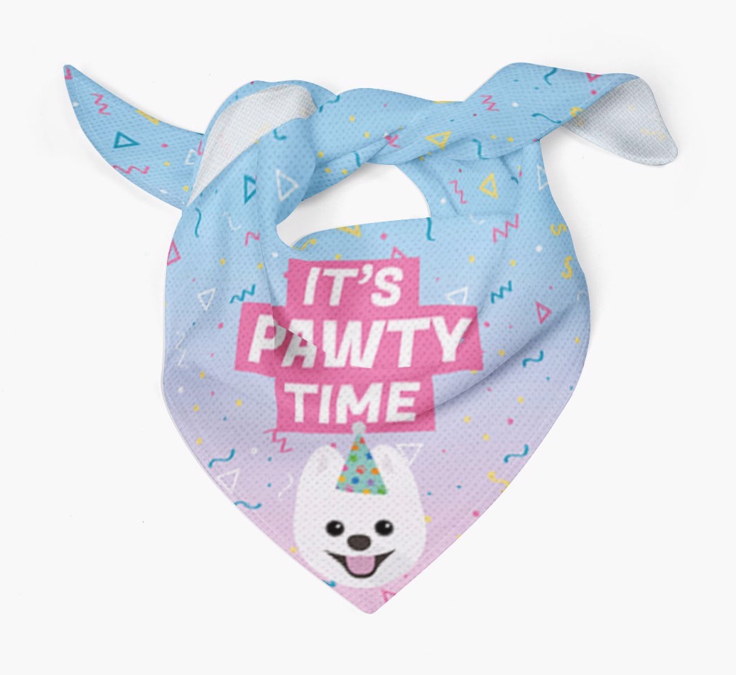 It's Pawty Time: Personalized {breedFullName} Bandana