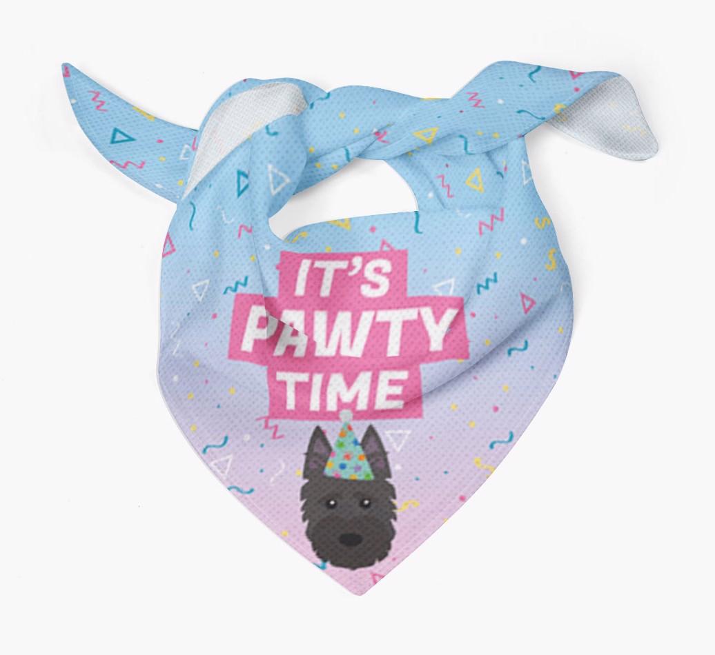 It's Pawty Time: Personalized {breedFullName} Bandana