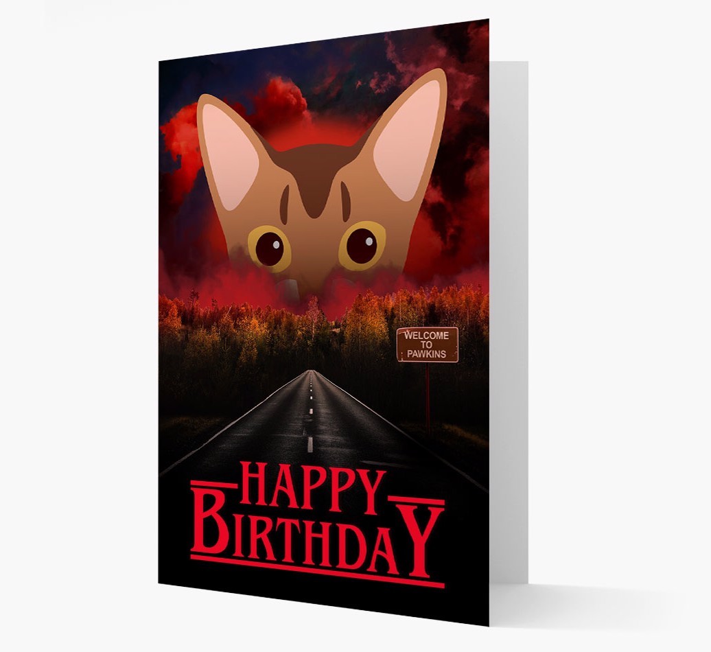 Happy Birthday From Pawkins: Personalised {breedCommonName} Card