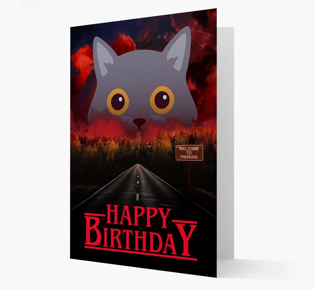 Happy Birthday From Pawkins: Personalised {breedCommonName} Card