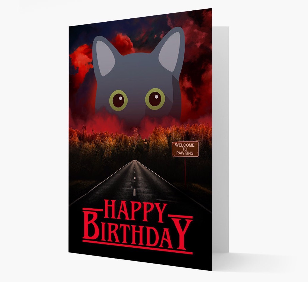 Happy Birthday From Pawkins: Personalised {breedCommonName} Card