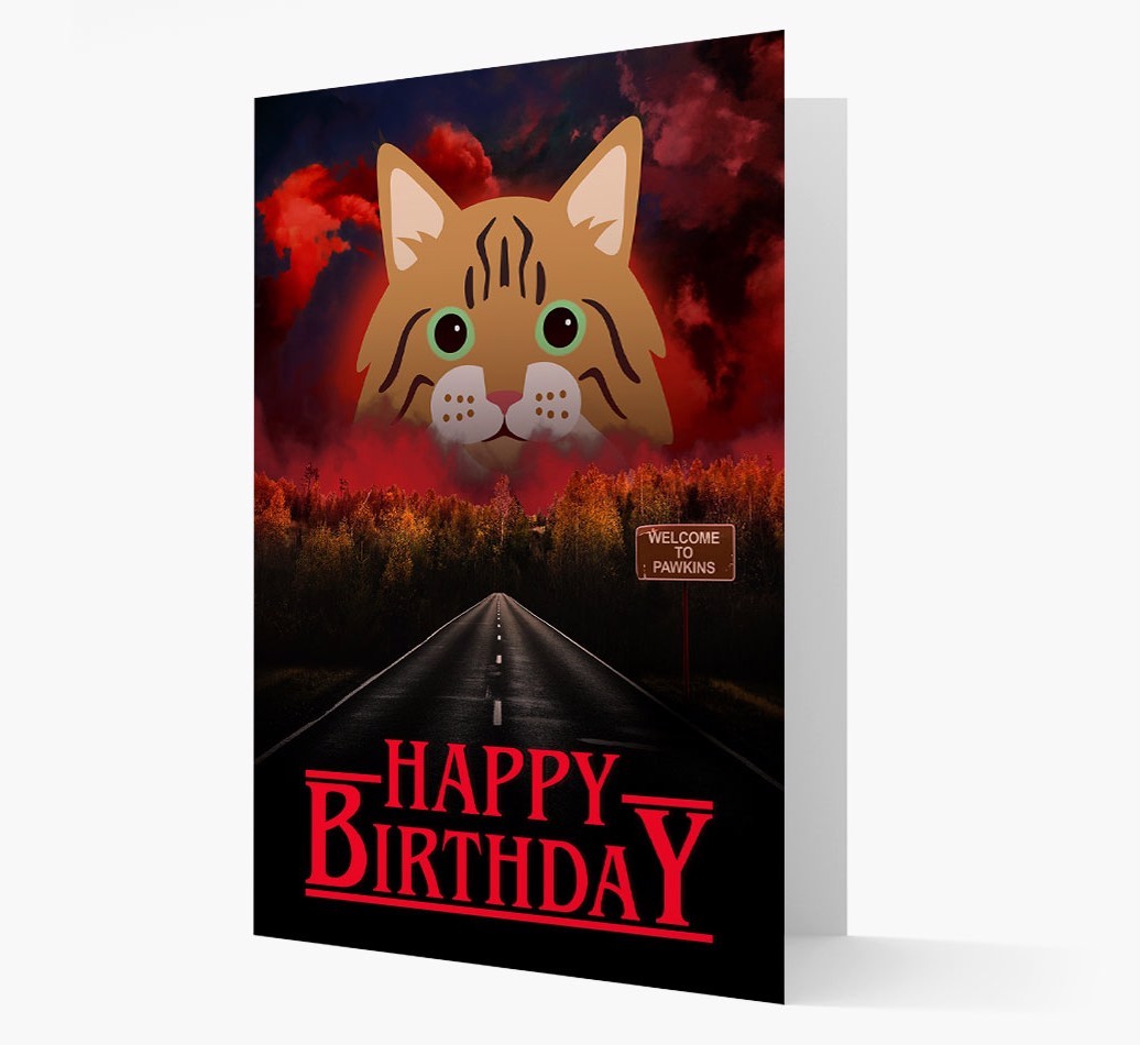 Happy Birthday From Pawkins: Personalised {breedCommonName} Card
