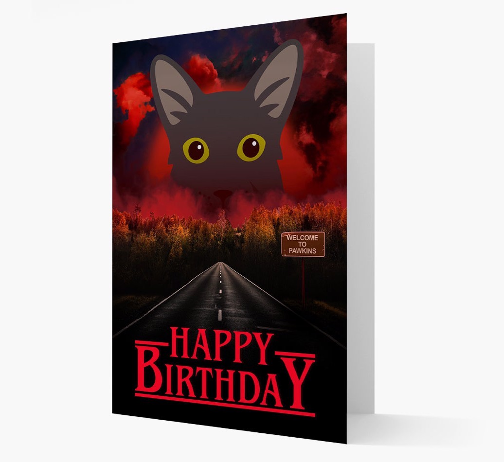 Happy Birthday From Pawkins: Personalised {breedCommonName} Card
