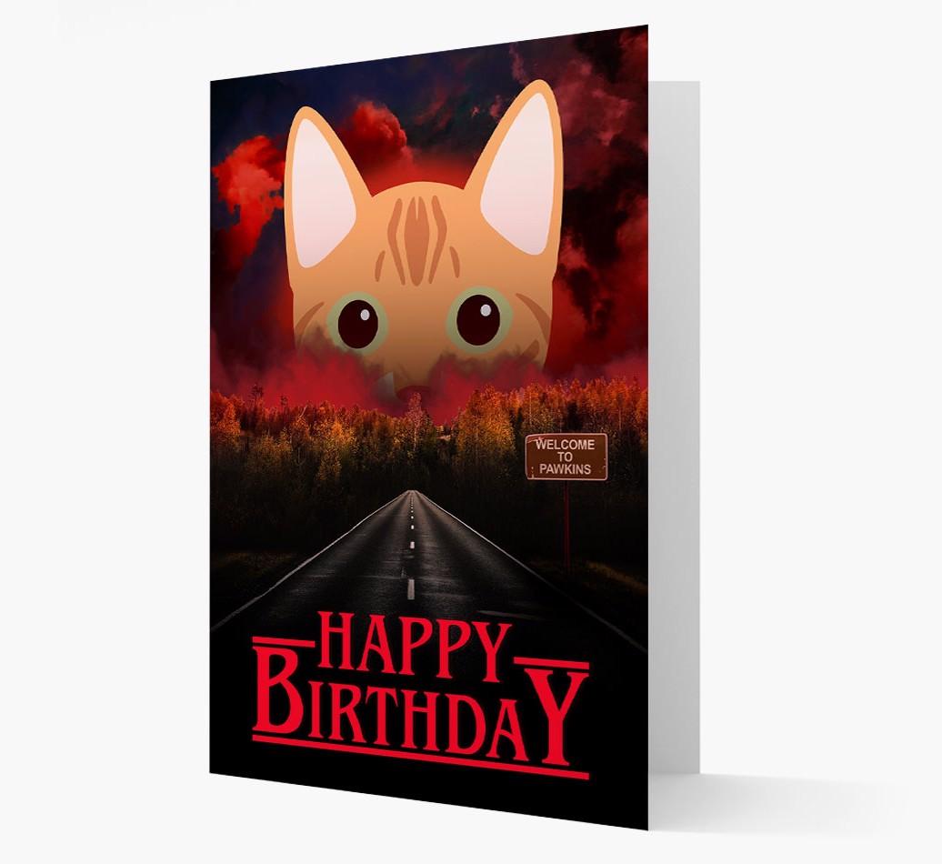 Happy Birthday From Pawkins: Personalized {breedCommonName} Card