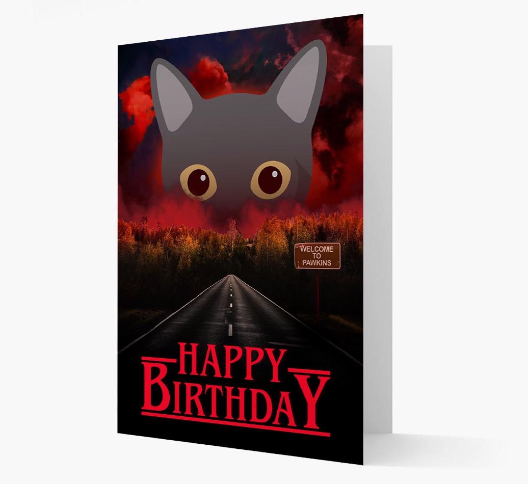 Happy Birthday From Pawkins: Personalized {breedCommonName} Card