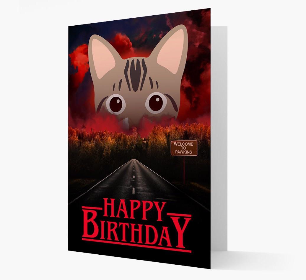 Happy Birthday From Pawkins: Personalized {breedCommonName} Card