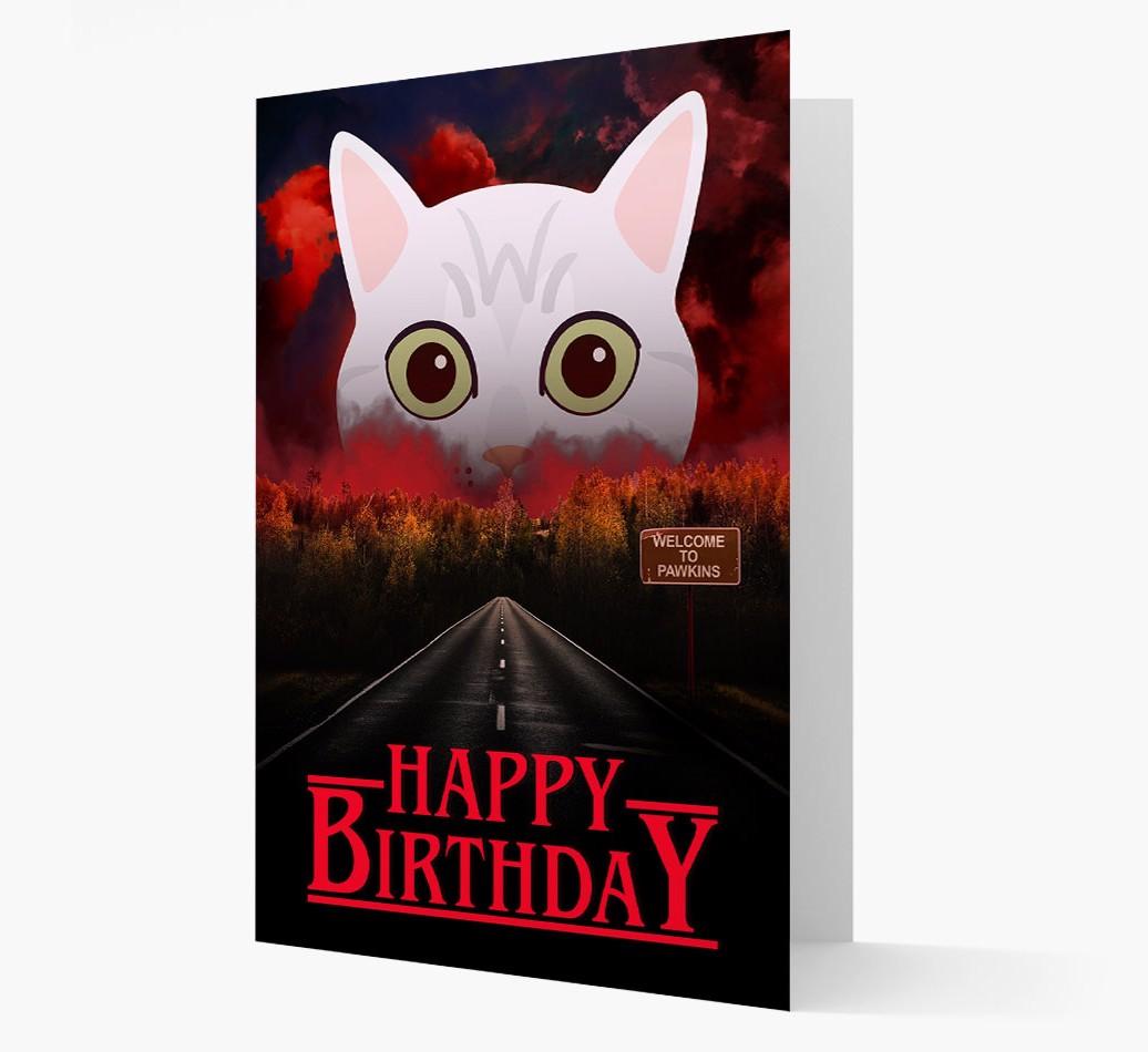 Happy Birthday From Pawkins: Personalized {breedCommonName} Card