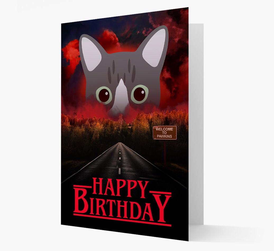 Happy Birthday From Pawkins: Personalized {breedCommonName} Card