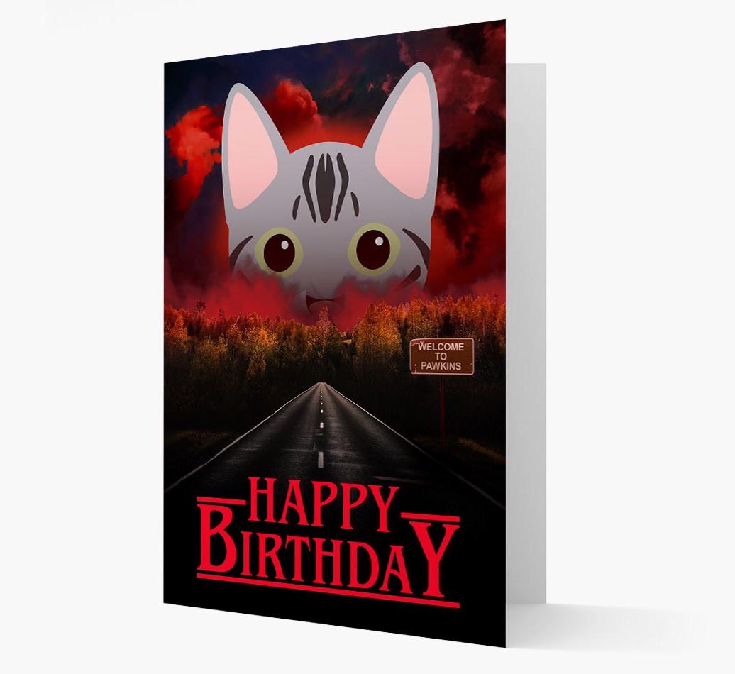 Happy Birthday From Pawkins: Personalized {breedCommonName} Card