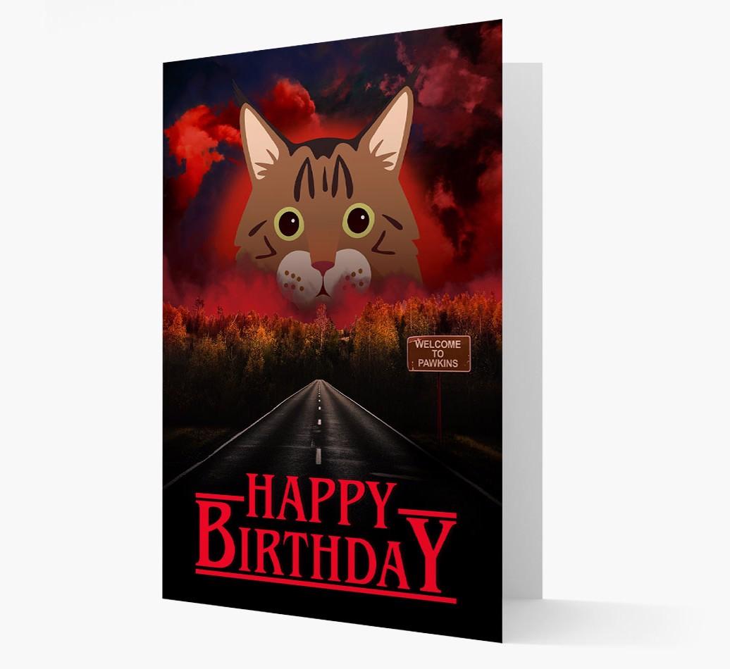 Happy Birthday From Pawkins: Personalized {breedCommonName} Card