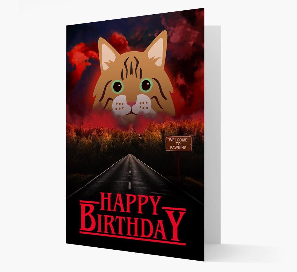 Happy Birthday From Pawkins: Personalized {breedCommonName} Card