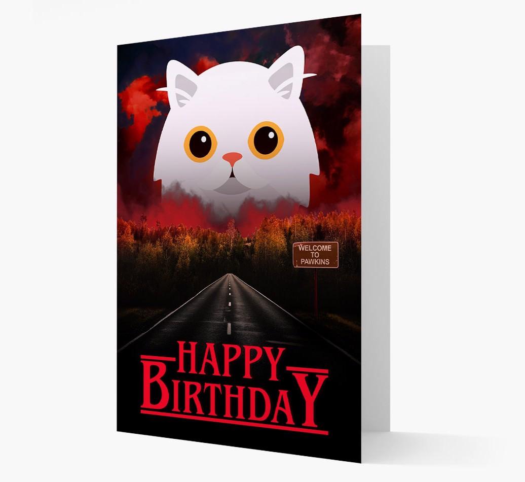 Happy Birthday From Pawkins: Personalized {breedCommonName} Card