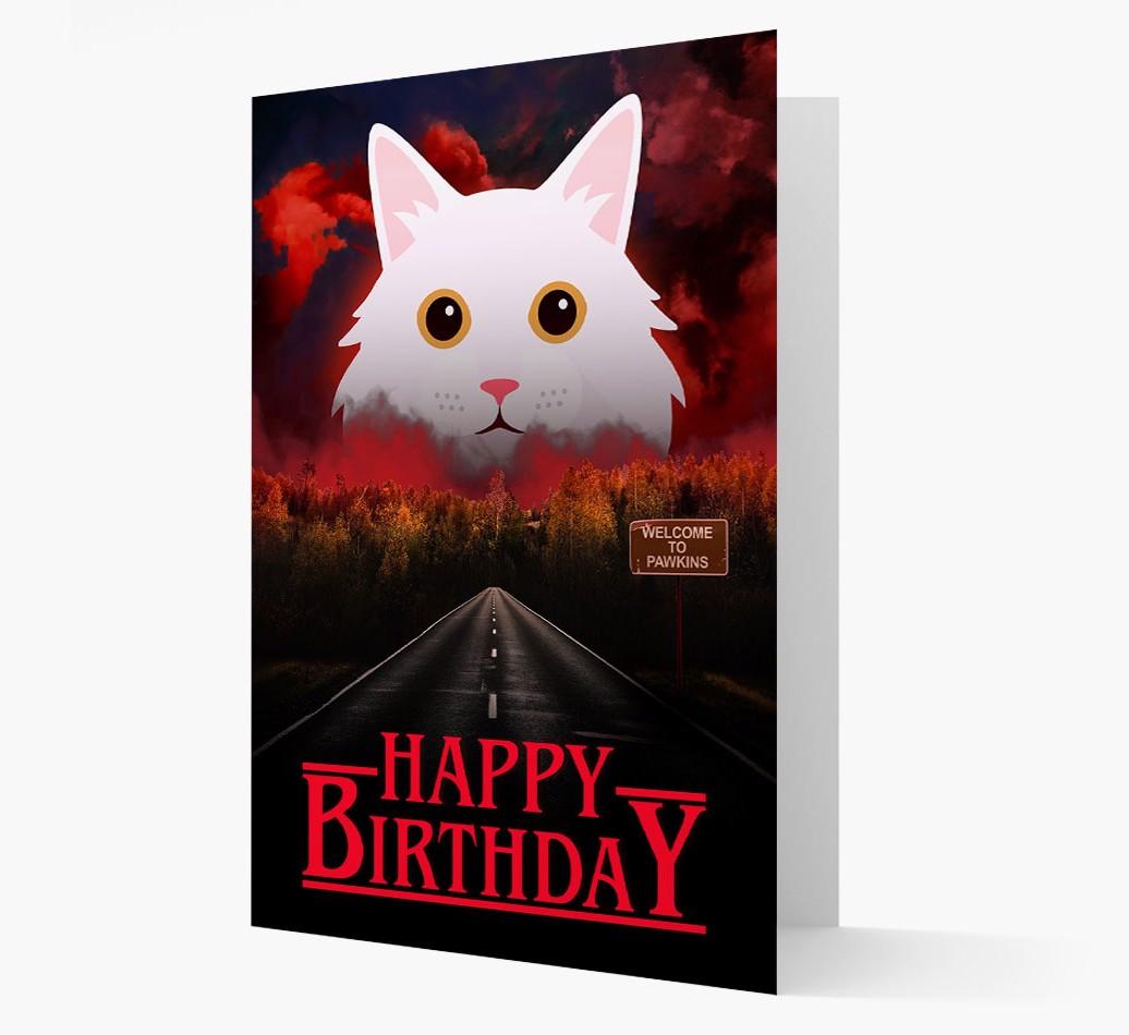 Happy Birthday From Pawkins: Personalized {breedCommonName} Card