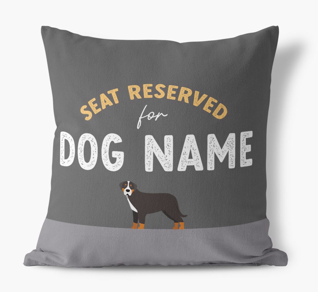 Reserved For: Personalised {breedFullName} Canvas Cushion