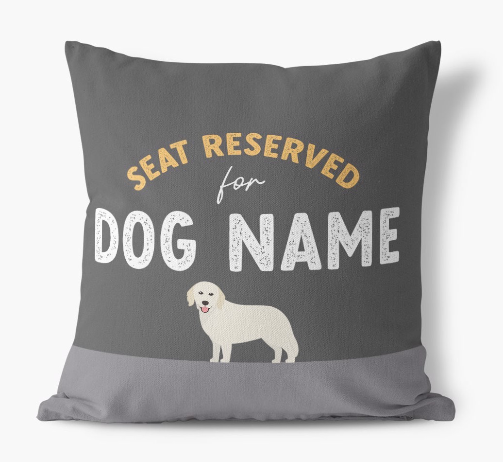 Reserved For: Personalised {breedFullName} Canvas Cushion