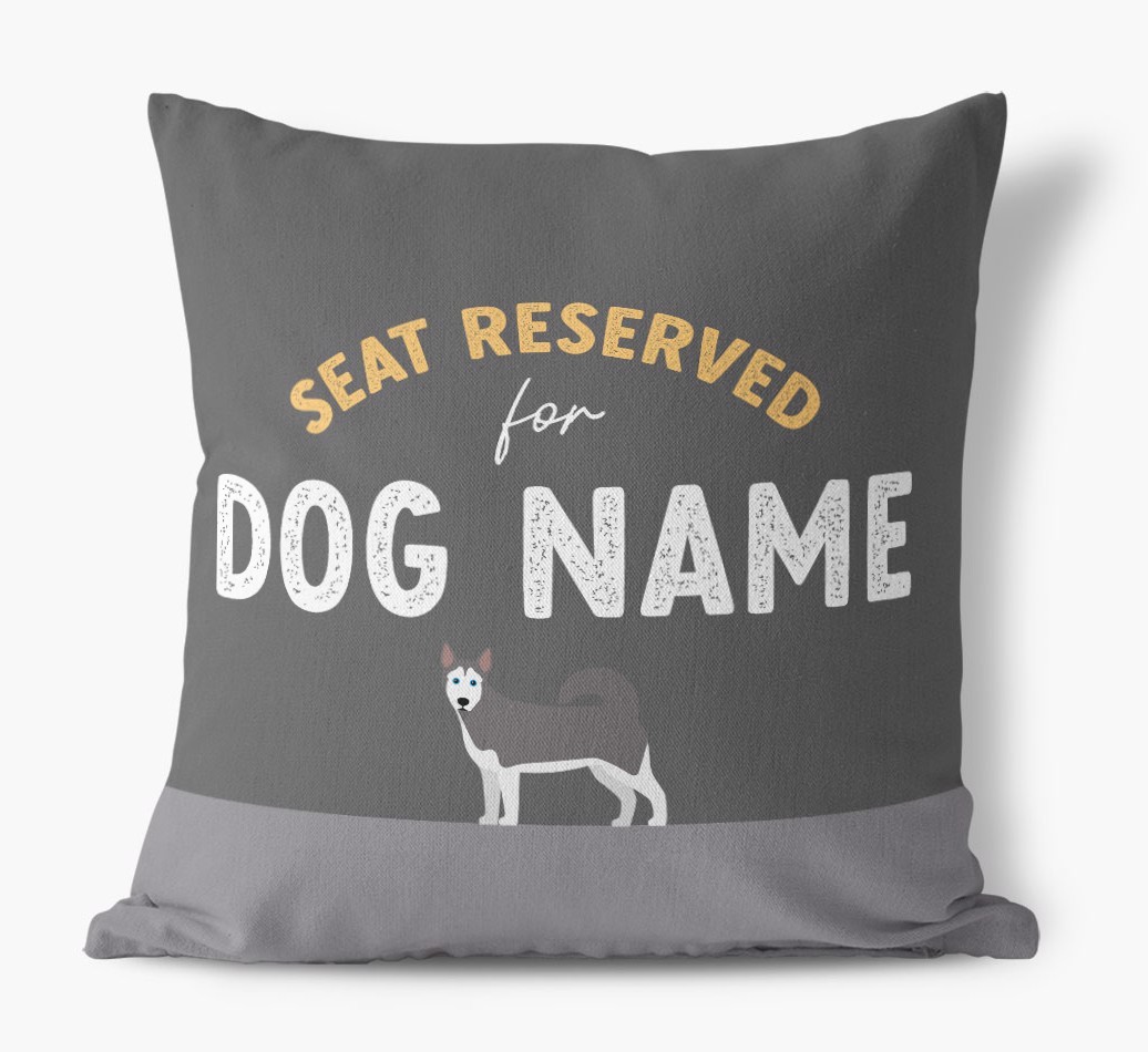 Reserved For: Personalised {breedFullName} Canvas Cushion