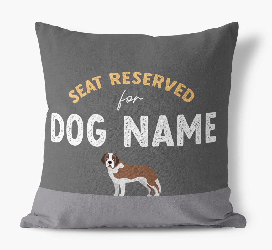 Reserved For: Personalised {breedFullName} Canvas Cushion