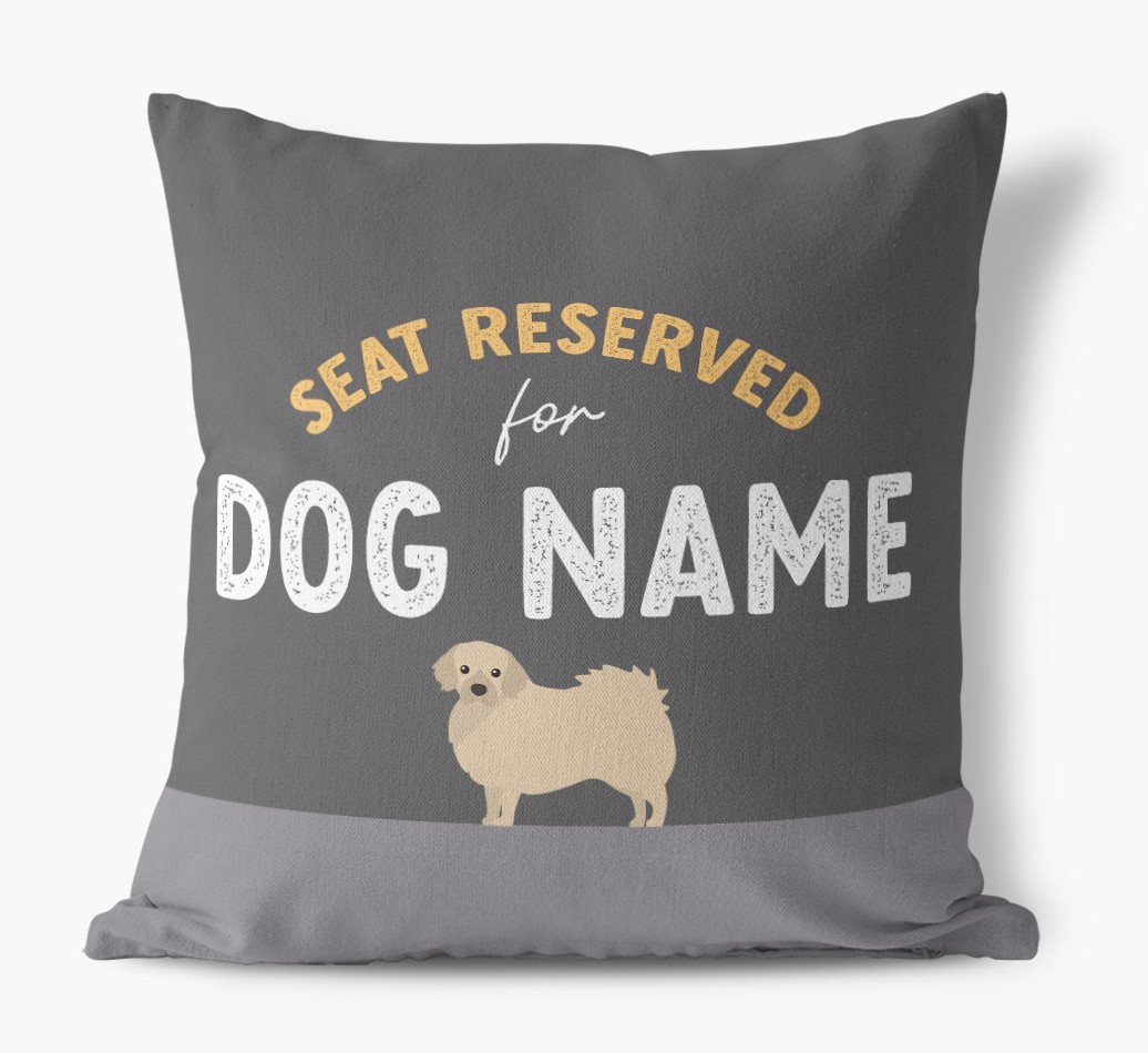 Reserved For: Personalised {breedFullName} Canvas Cushion