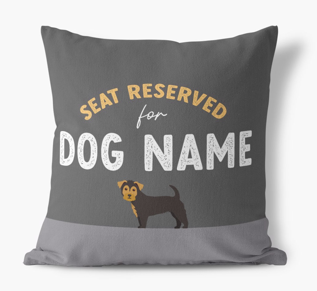 Reserved For: Personalised {breedFullName} Canvas Cushion