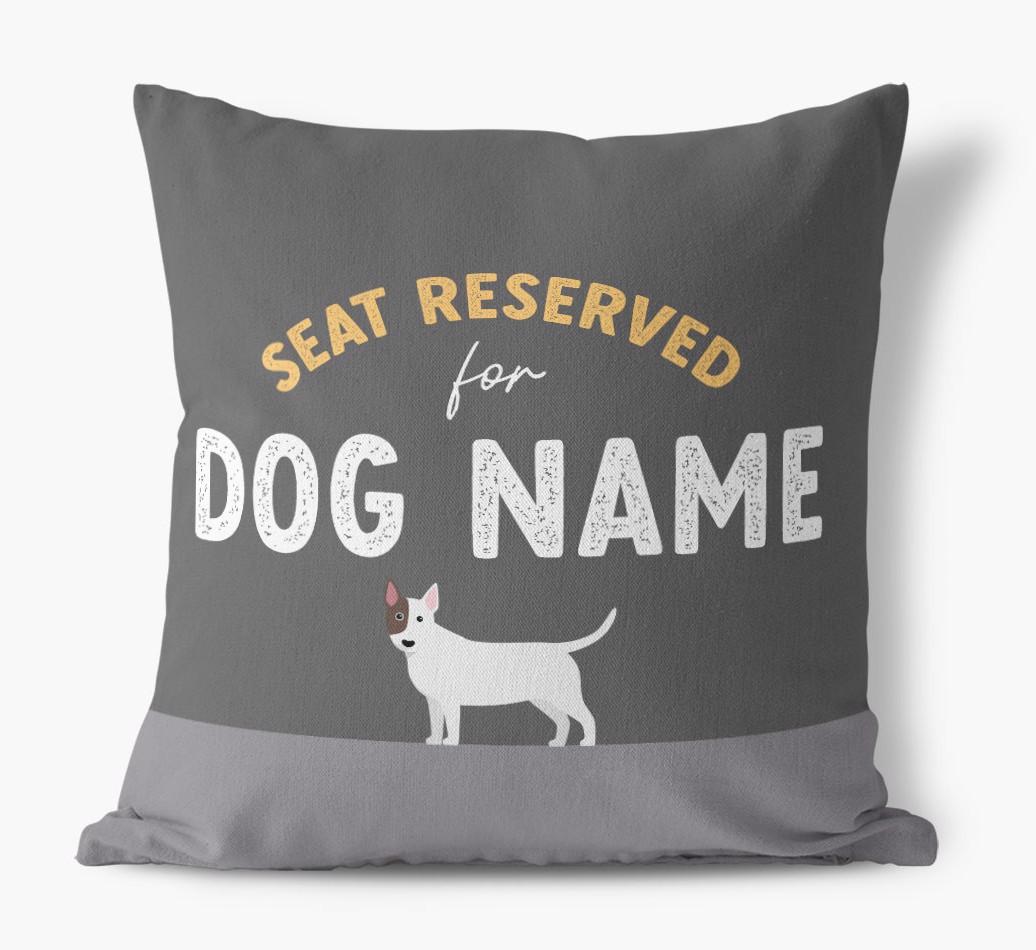 Reserved For: Personalized {breedFullName} Canvas Pillow