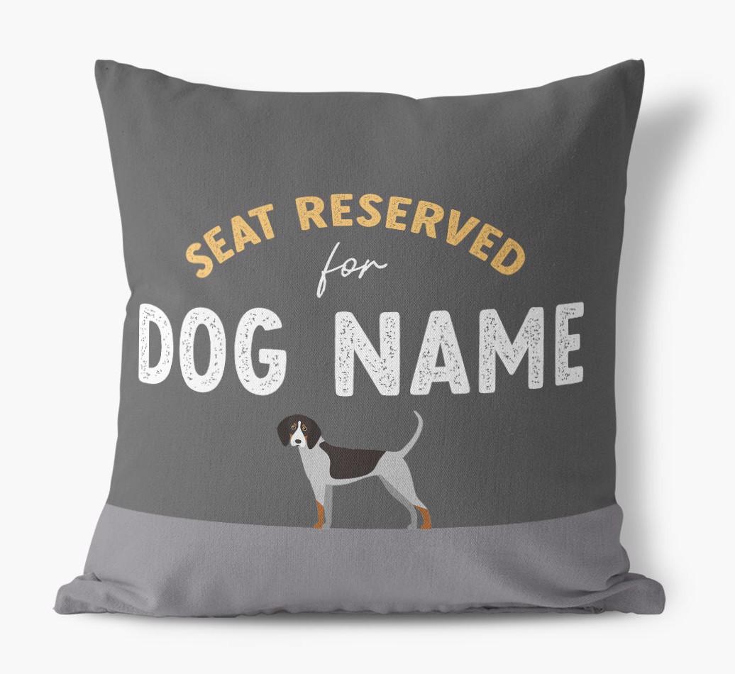 Reserved For: Personalized {breedFullName} Canvas Pillow