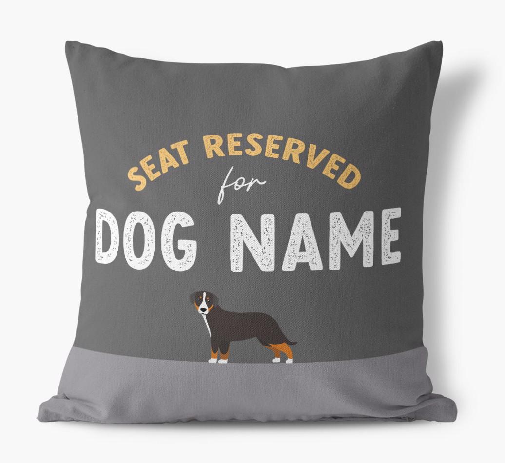 Reserved For: Personalized {breedFullName} Canvas Pillow