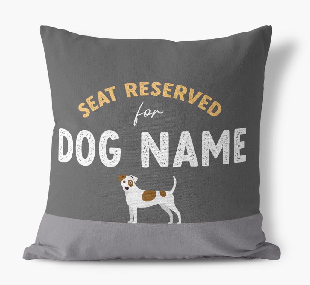 Reserved For: Personalised {breedFullName} Canvas Cushion