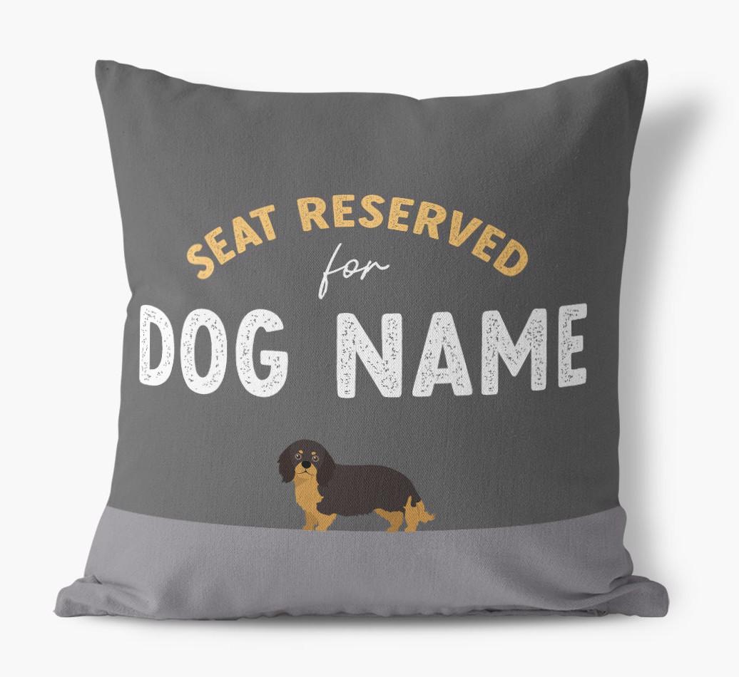 Reserved For: Personalized {breedFullName} Canvas Pillow