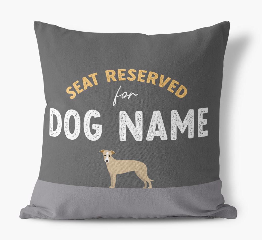 Reserved For: Personalized {breedFullName} Canvas Pillow