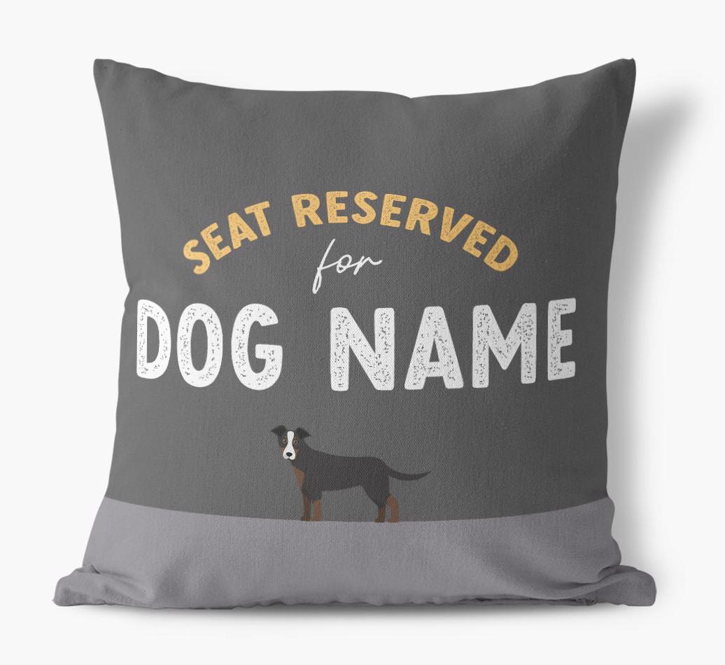 Reserved For: Personalized {breedFullName} Canvas Pillow